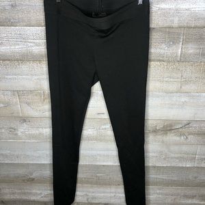 BCBG MaxAzria black office career leggings pants